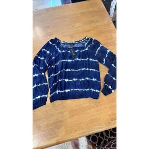 INC International Concepts Women's Tie Dye Blouse Fiona Dye Sz Medium NWT P1-234